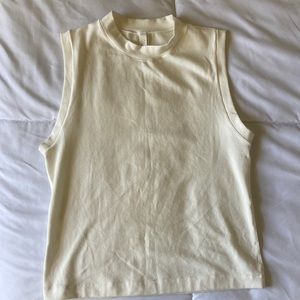 Brand new, never worn skims cotton jersey tank in size large, color marble.